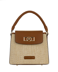Borsa a mano tessuto intrecciato