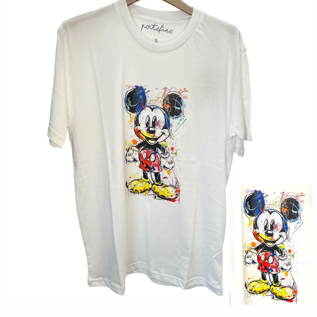 T-Shirt Topolino schizzo
