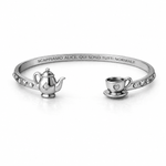 Load image into Gallery viewer, Bracciale “Scappiamo Alice, qui siamo tutti normali!”
