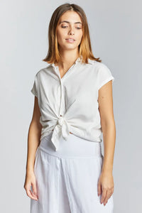 Camicia a tinta unita