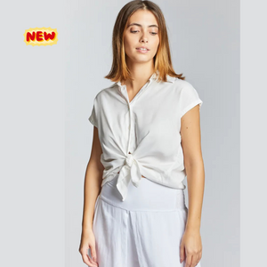 Camicia a tinta unita