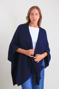 Mantella maglia a coste