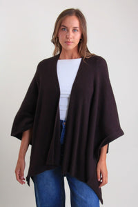 Mantella maglia a coste