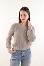 Carica l'immagine nel visualizzatore di Gallery, Maglioncino lavorazione a rete
