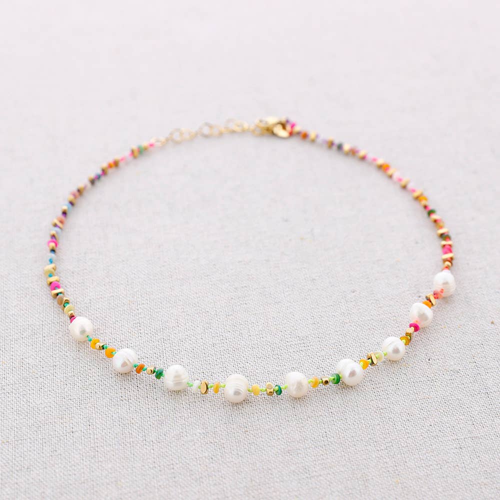 Collana con perline