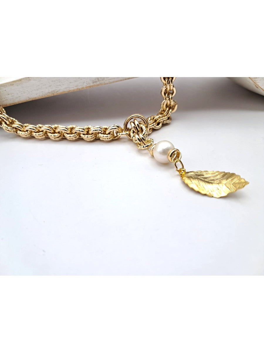 Collana Anna foglia