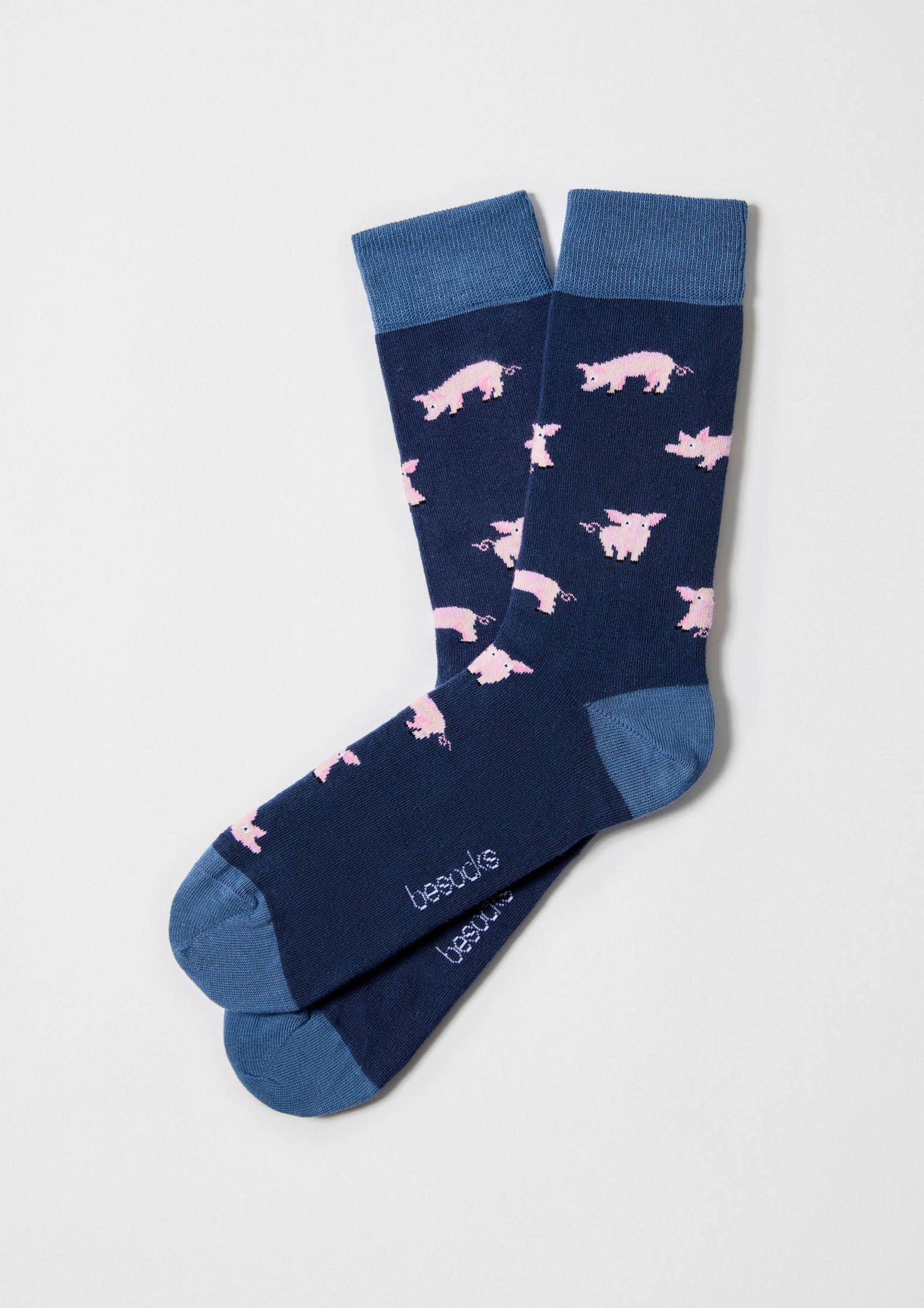 Calzini BePig Blue -  in cotone organico