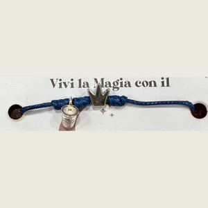 Bracciale fili magico ditale e corona