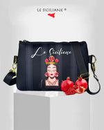 Load image into Gallery viewer, Borsa con simboli della Sicilia
