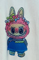 Carica l&#39;immagine nel visualizzatore di Gallery, T-Shirt Labubu rosa
