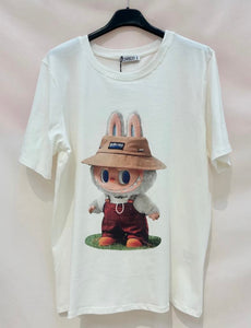 T-Shirt Labubu contadino