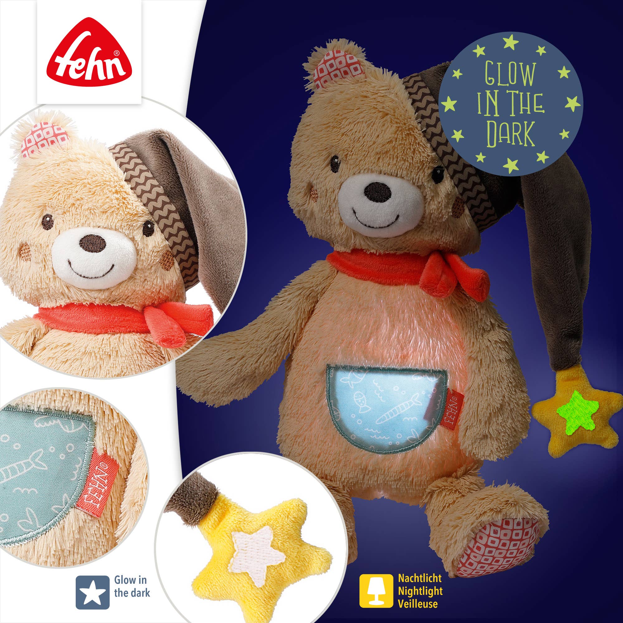 Bear night light: sonnellino e aiuto per dormire