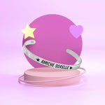 Load image into Gallery viewer, Bracciale rigido “Amiche Sorelle”
