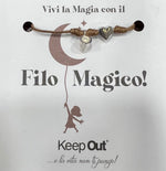 Carica l&#39;immagine nel visualizzatore di Gallery, Bracciali filo magico ditale e cuore
