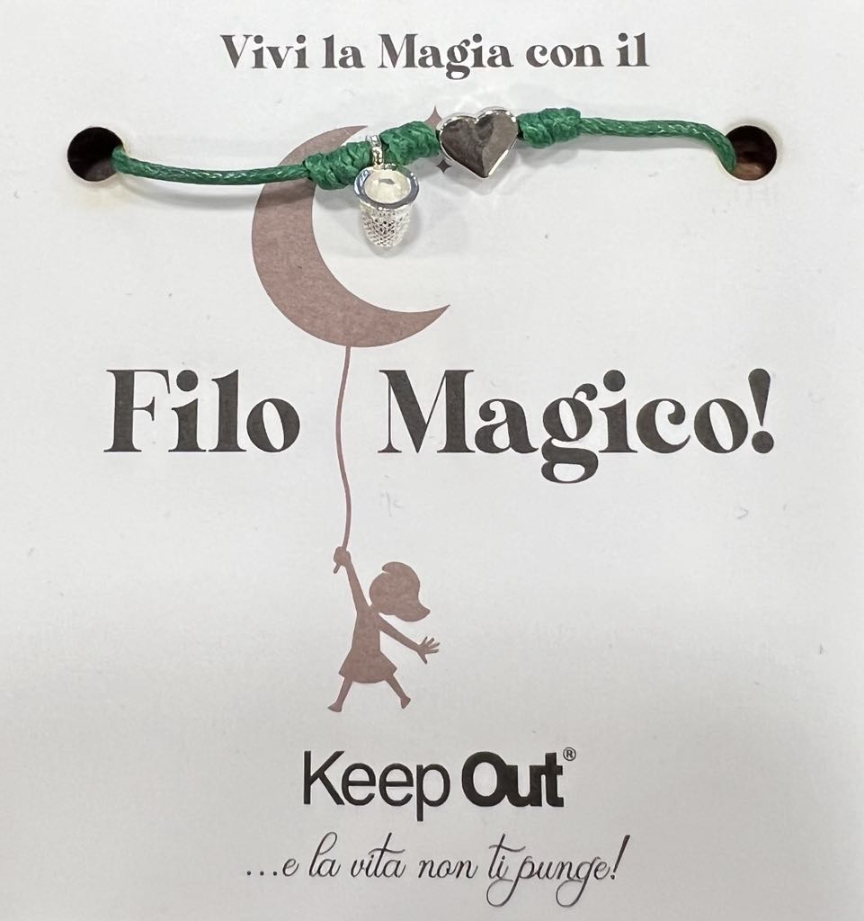 Bracciali filo magico ditale e cuore