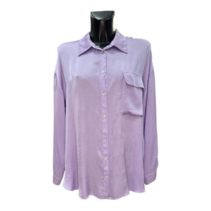 Camicia Satin con colletto classico