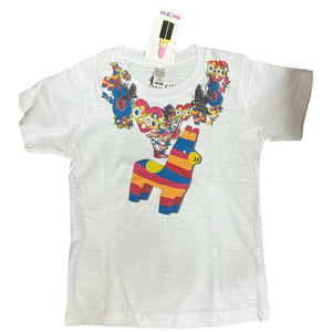 T-shirt Lama arcobaleno