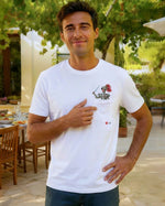 Load image into Gallery viewer, T-shirt con taschino "simboli della Sicilia"
