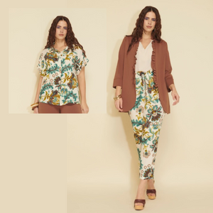 Camicia Flowers