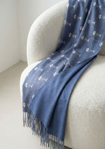 Carica l'immagine nel visualizzatore di Gallery, Pashmina reversibile lisca di pesce
