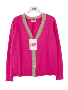 Cardigan a tinta unita
