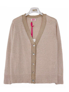 Cardigan a tinta unita
