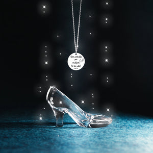 Collana Cenerentola “Una scarpetta può cambiare la tua vita”
