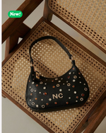 Carica l'immagine nel visualizzatore di Gallery, Borsa gondola con cristalli NC
