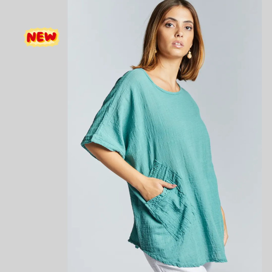 Maglia con tasche
