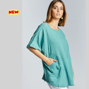 Maglia con tasche