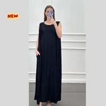 Load image into Gallery viewer, Abito lungo con tasca
