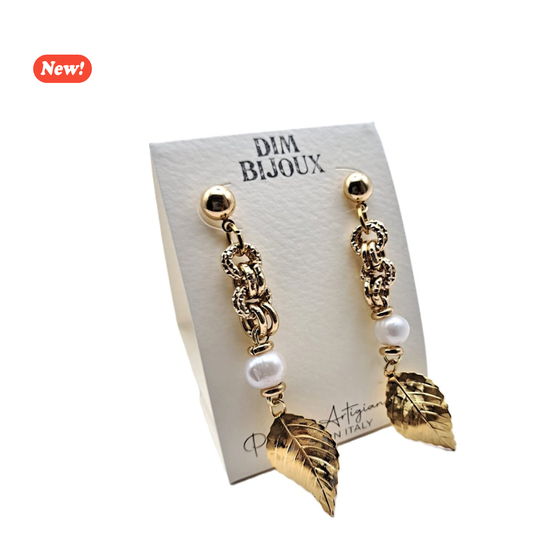 Orecchini Anna foglia