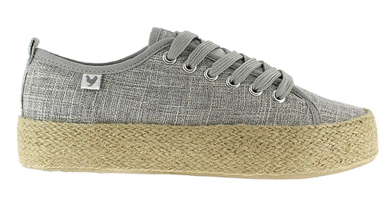 Scarpe Ada Linen Grigio