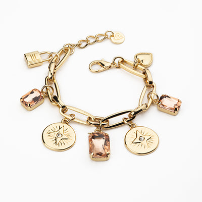 Bracciale catena charms