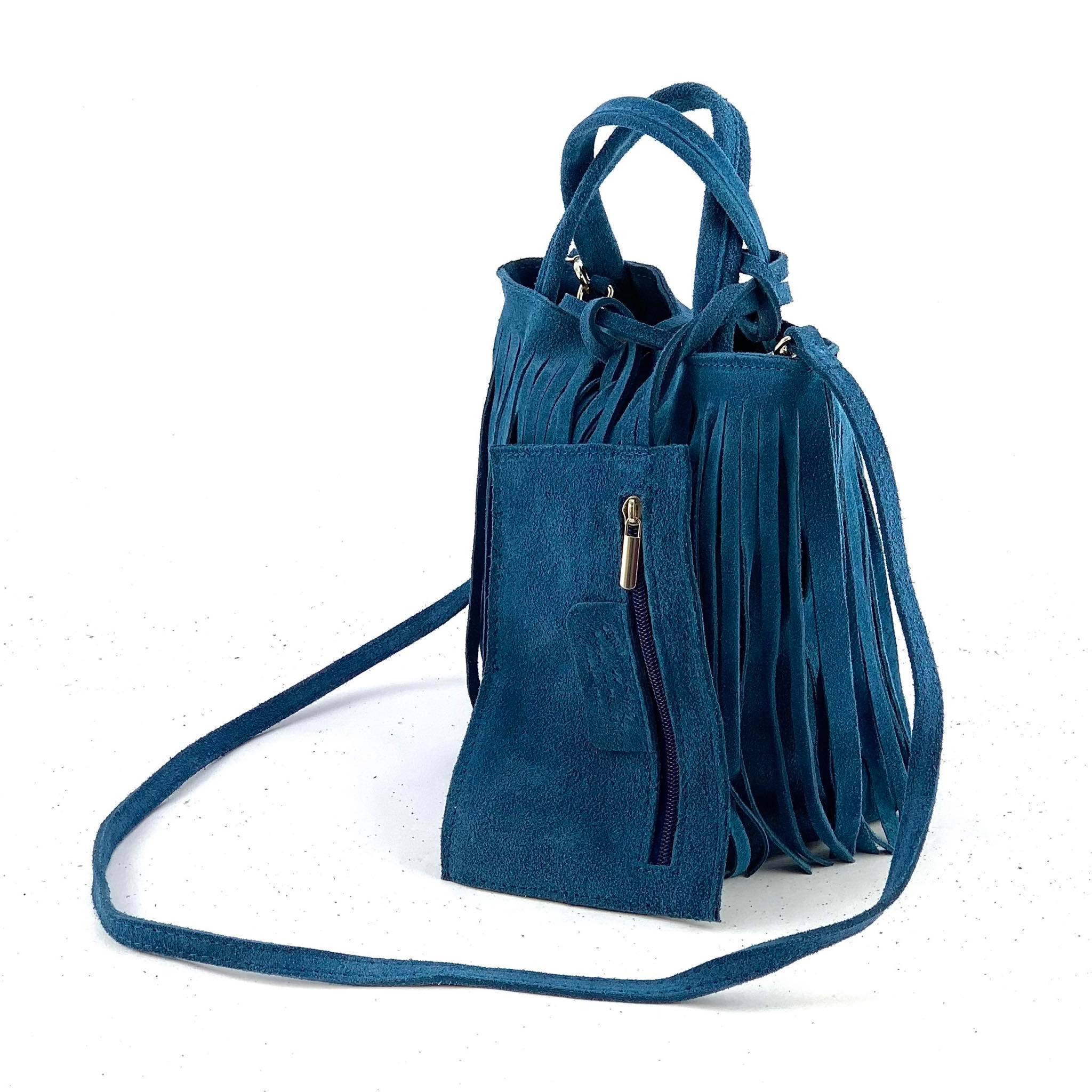 Borsa Shopper mini Suede